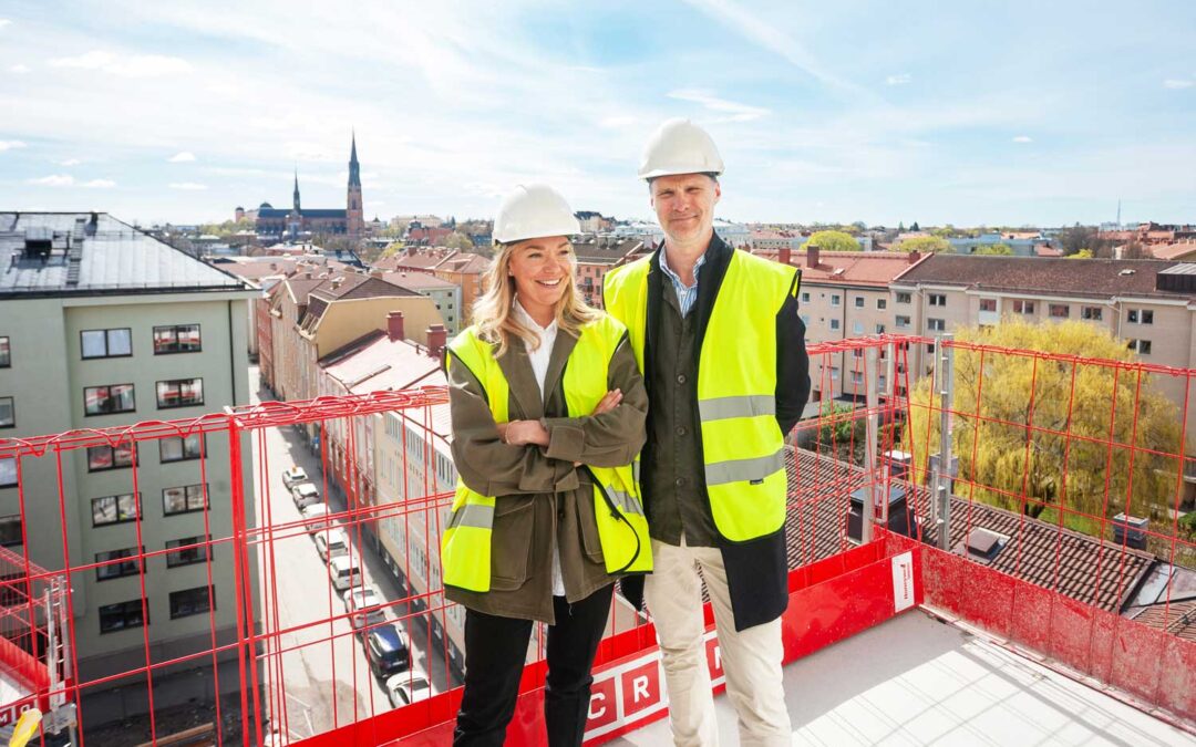 Nya hållbara hem i modern stadsmiljö